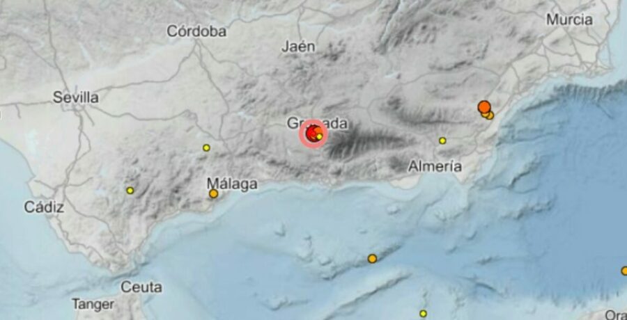 la junta de andalucia activa la fase de emergencia ante el riesgo sismico tras el terremoto de magnitud 5