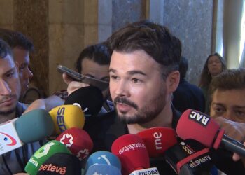 Archivo - El diputado de ERC en el Congreso, Gabriel Rufián