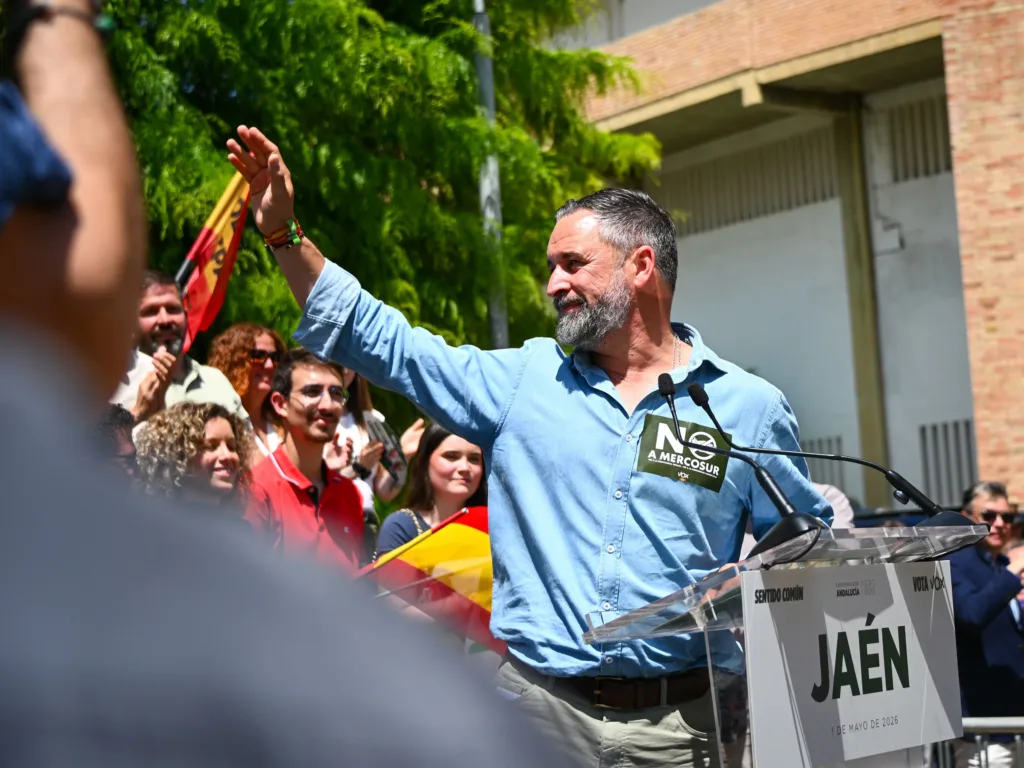 Archivo - El presidente de Vox, Santiago Abascal.