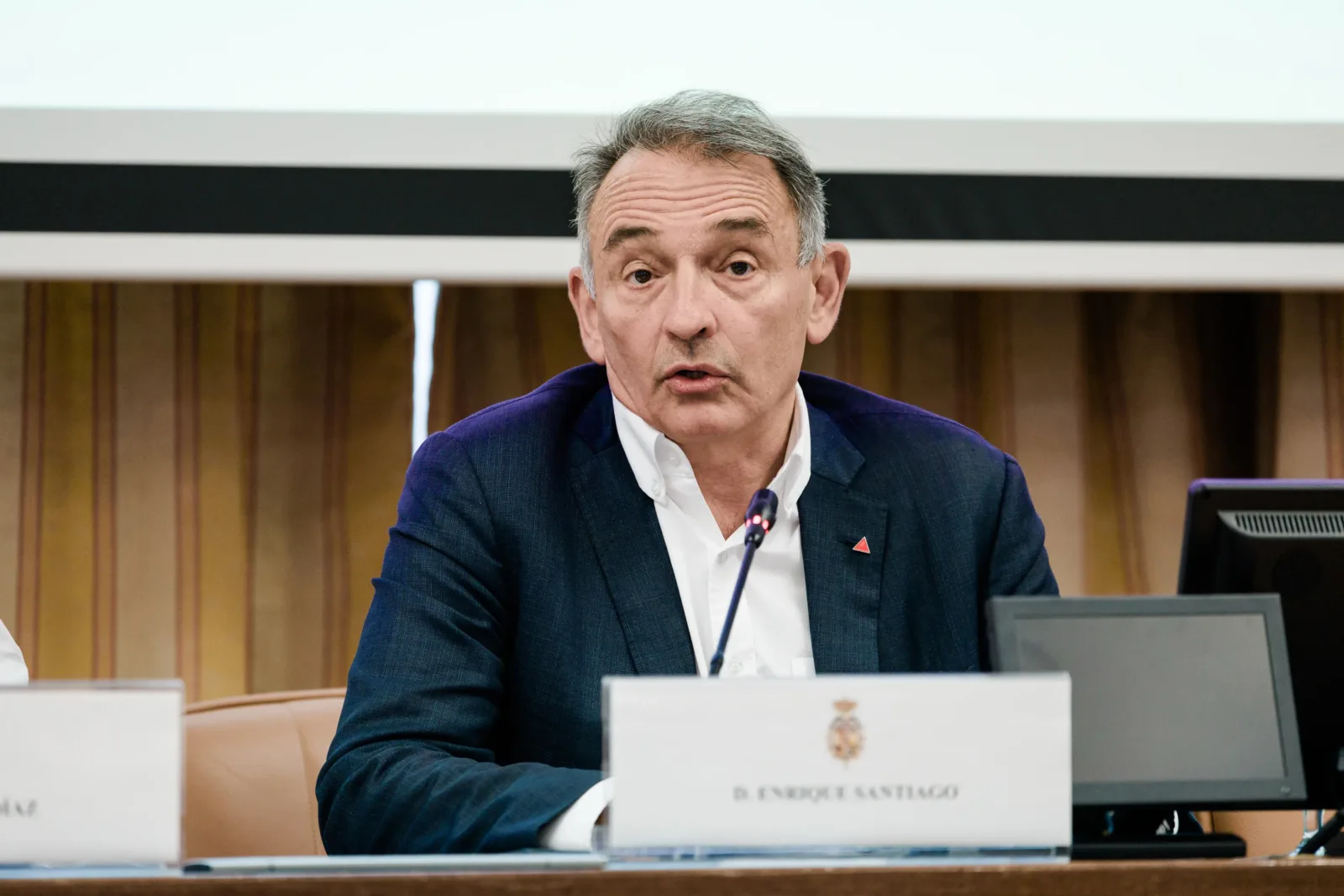Archivo - El diputado de Sumar Enrique Santiago.