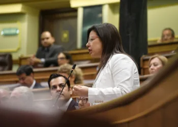 Archivo - La diputada del PP Ana Belén Vázquez.