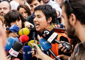La portavoz del Sindicato de Inquilinas de Madrid, Alicia del Río
