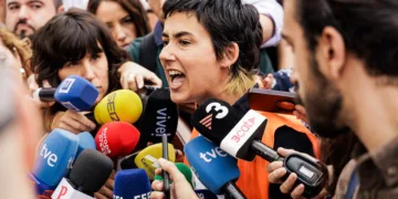 La portavoz del Sindicato de Inquilinas de Madrid, Alicia del Río