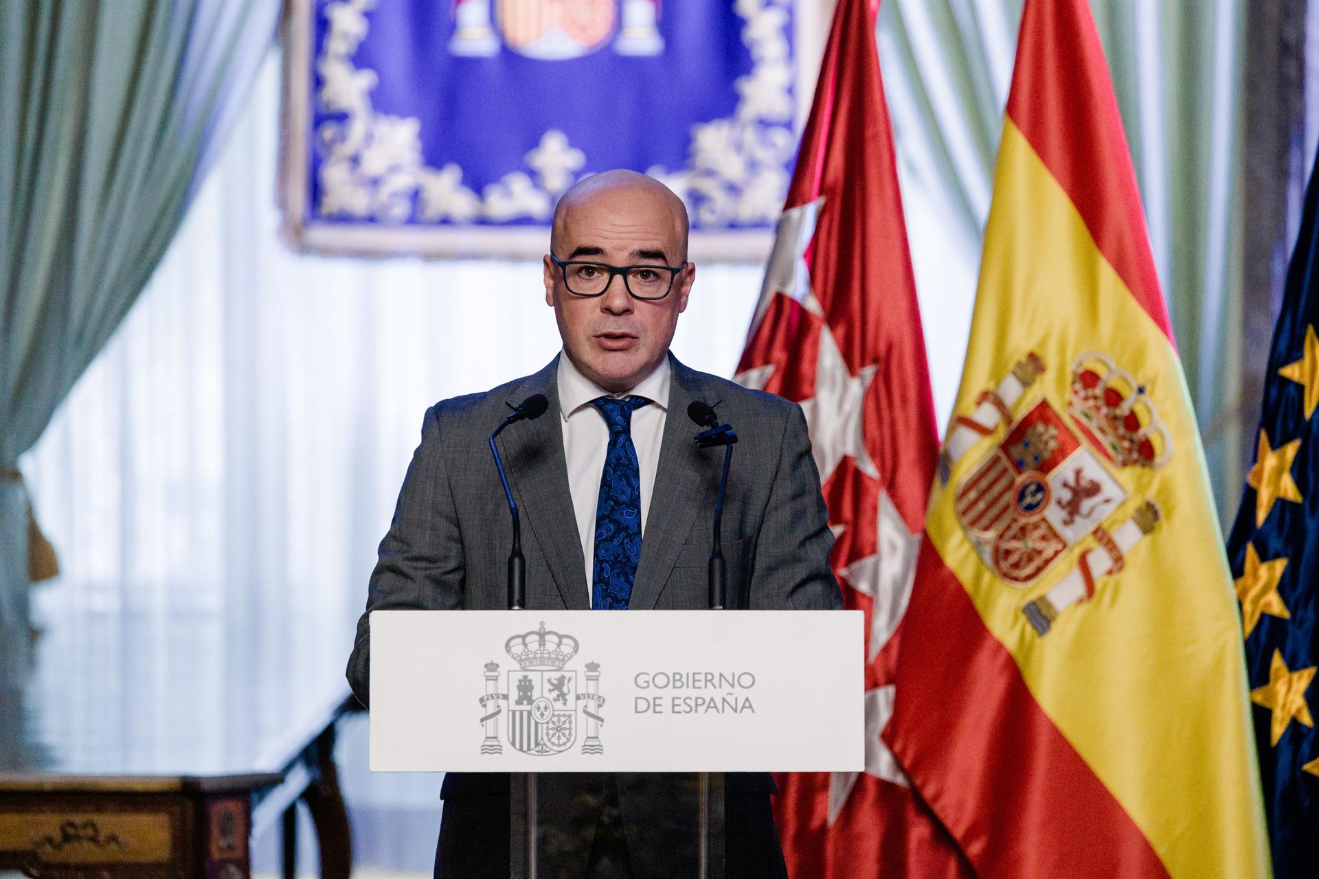 El delegado del Gobierno en Madrid recalca que “no ha habido ninguna prohibición” de manifestación en favor de Ceuta