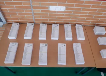 Archivo - Papeletas electorales de distintos partidos