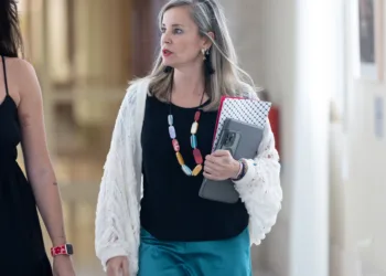 Archivo - La portavoz de Sumar en el Congreso, Verónica Barbero, a su llegada a la Junta de Portavoces en el Congreso de
