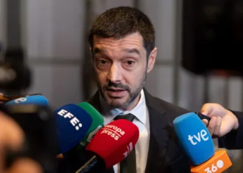 El ministro de Consumo y Agenda 2030, Pablo Bustinduy, durante la tercera edición del Foro CREO, en el Hotel Westin Pala
