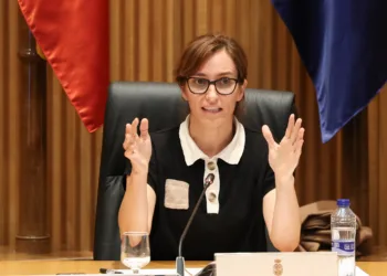 La ministra de Sanidad, Mónica García, participa en  la conmemoración del Día Nacional del Daño Cerebral Adquirido, en e