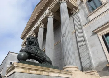 Archivo - Fachada del Congreso de los Diputados, a 5 de febrero de 2026, en Madrid (España).
