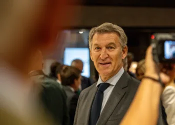 El presidente del Partido Popular, Alberto Núñez Feijóo, participa en el XV Aniversario de Vozpópuli, a 22 de octubre de