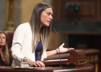 La candidata de Junts a las elecciones generales, Miriam Nogueras