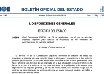 Publicado en el BOE el segundo decreto sobre vivienda