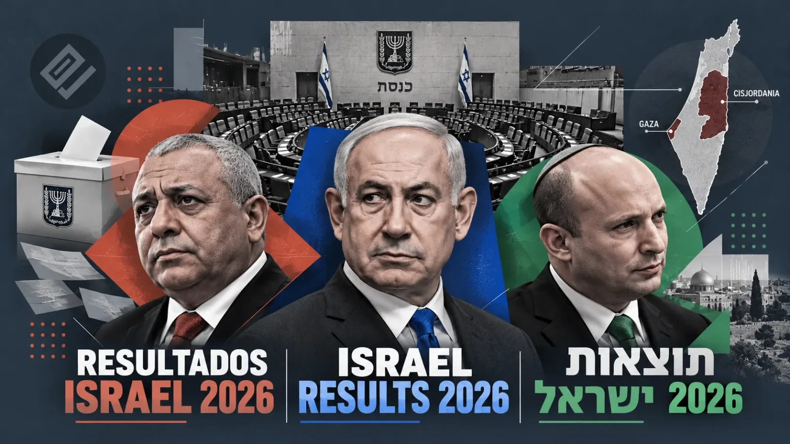 Israel 2026: Netanyahu lidera, bloques sin mayorías – sigue aquí el recuento electoral