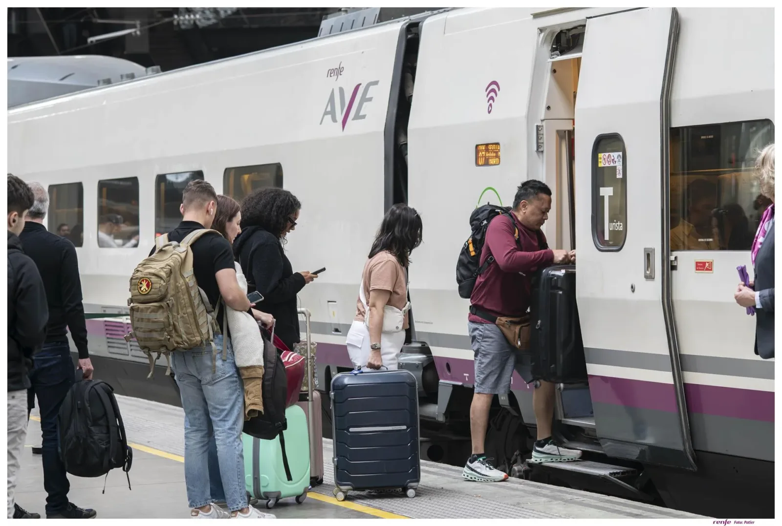 Renfe bloquea la venta de billetes entre Madrid y Andalucía hasta diciembre