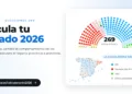 Simulador Senado 2026: quién controlaría la Cámara Alta en función del comportamiento del elector